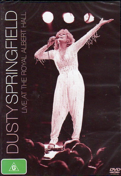 Cat. No. DVD 1149: DUSTY SPRINGFIELD ~ LIVE AT THE ROYAL ALBERT HALL, 1979. EAGLE VISION / SHOCK KAL 1628.