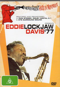 Cat. No. DVD 1121: EDDIE "LOCKJAW" DAVIS ~ JAZZ IN MONTREAUX PRESENTS EDDIE "LOCKJAW" DAVIS '77. WARNER VISION 5046792342.