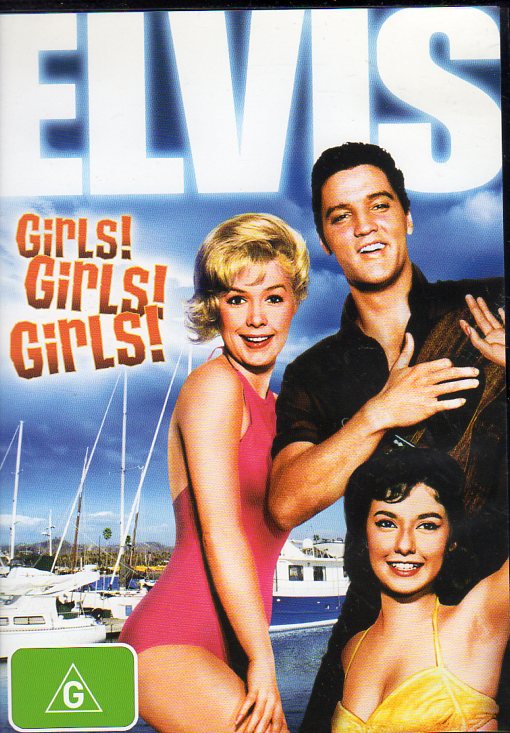 Cat. NO. DVD 1080: ELVIS PRESLEY ~ GIRLS! GIRLS! GIRLS!. PARAMOUNT DVD 6831.