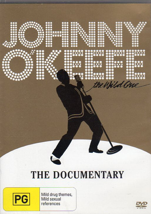Cat. No. DVD 1152: JOHNNY O'KEEFE ~ THE WILD ONE - THE DOCUMENTARY. RHINO 5186513782.