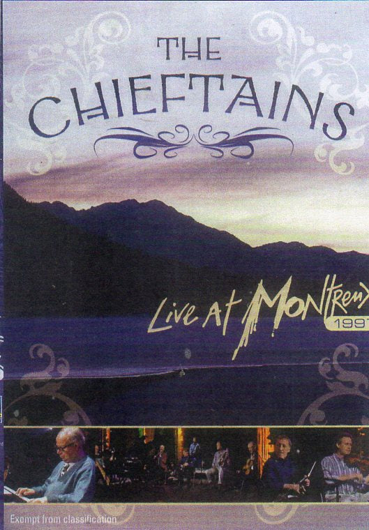 Cat. No. DVD 1250: THE CHIEFTANS ~ LIVE AT MONTREUX 1997. EAGLE VISION / SHOCK KAL 1687.