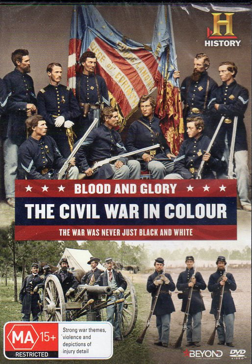 Cat. No. DVDM 1842: BLOOD AND GLORY - THE CIVIL WAR IN COLOUR. BEYOND BHE6480.