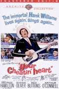Cat. No. DVD 1154: GEORGE HAMILTON ~ YOUR CHEATIN' HEART. WARNER BROS.