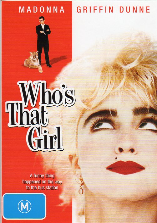 Cat. No. DVD 1351: MADONNA ~ WHO'S THAT GIRL. WARNER BROS C-128195-9.