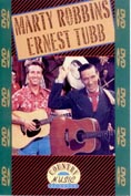 Cat. No. DVD 1133: MARTY ROBBINS / ERNEST TUBB ~ COUNTRY MUSIC CLASSICS. SHANACHIE 602. (IMPORT).