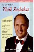Cat. No. DVD 1114: NEIL SEDAKA - LIVE AT BIRMINGHAM SYMPHONY HALL 1991. UMBRELLA DAVID 0540.