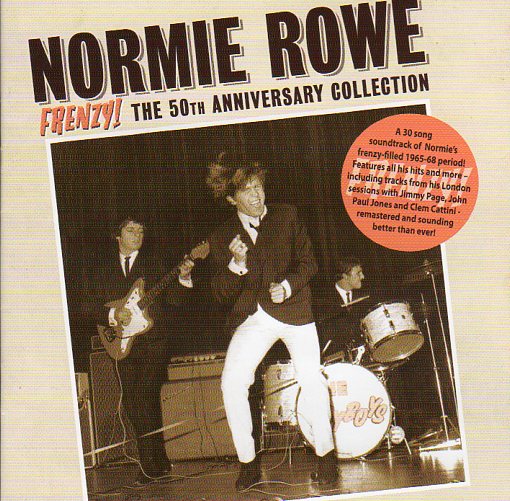 Cat. No. 2585: NORMIE ROWE ~ FRENZY! - THE 50TH ANNIVERSARY COLLECTION. FESTIVAL / WARNER MUSIC. FEST601037.