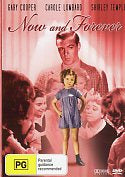 Cat. No. DVDM 1106: NOW AND FOREVER ~ SHIRLEY TEMPLE / GARY COOPER / CAROLE LOMBARD. BOUNTY BF110.