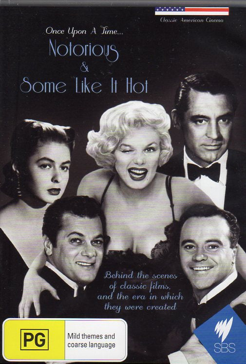 Cat. No. DVDM 1730: ONCE UPON A TIME...NOTORIOUS / SOME LIKE IT HOT ~ VARIOUS ACTORS. SBS / MADMAN SBS1314.