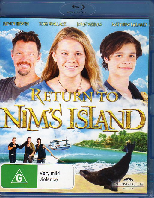 Cat. No. DVDMBR 1416: RETURN TO NIM'S ISLAND ~ BINDI IRWIN / TOBY WALLACE / JOHN WATERS. PINNACLE FILMS PF2626.