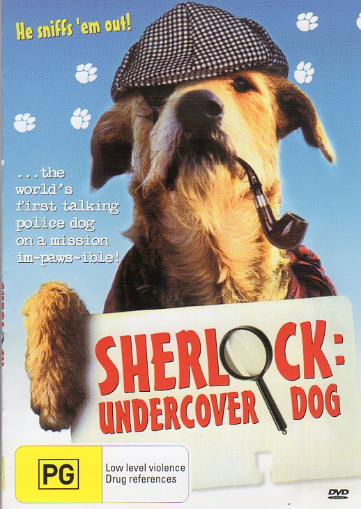 Cat. No. DVDM 1043: SHERLOCK: UNDERCOVER DOG ~ BENJAMIN EROEN, BRYNNE CAMERON. PAYLESS SM1009.
