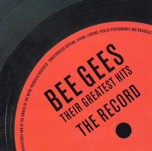 Cat. No. 1213: BEE GEES ~ THEIR GREATEST HITS - THE RECORD. POLYDOR 589 449-2.