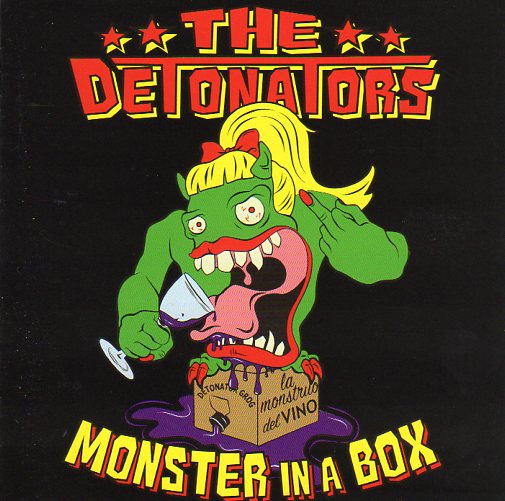 Cat. No. 2498: THE DETONATORS ~ MONSTER IN A BOX. NO LABEL.