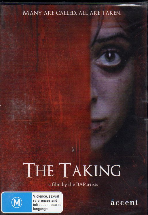 Cat. No. DVDM 1803: THE TAKING~ JOHN HALAS / ALANA JACKLER / LYNETTE GAZA / LINDA KENNEDY. ACCENT FILMS ACC0358.