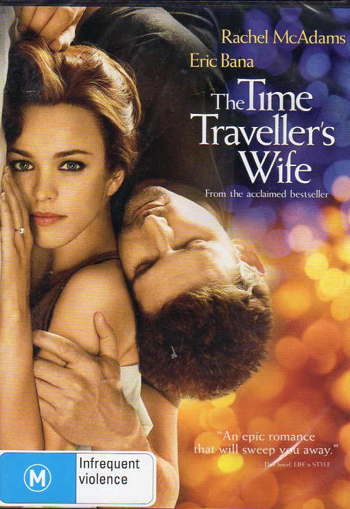 Cat. No. DVDM 1902: THE TIME TRAVELLER'S WIFE ~ RACHEL McADAMS / ERIC BANA / ARLISS HOWARD / RON LIVINGSTON. NEW LINE / ROADSHOW R-108048-9.