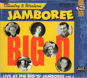Cat. No. RCCD 3043: VARIOUS ARTISTS ~ COUNTRY & WESTERN LIVE AT THE BIG "D" JAMBOREE. ROLLER COASTER RCCD 3043. (IMPORT).