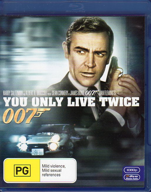Cat. No. DVDMBR 1394: YOU ONLY LIVE TWICE ~ SEAN CONNERY / DONALD PLEASENCE. MGM / 20TH CENTURY FOX 95040SBG.