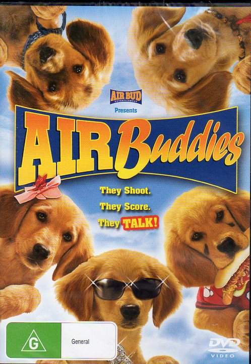 Cat. No. DVDM 2035: AIR BUDDIES ~ PATRICK CRANSHAW / RICHARD KARN / CYNTHIA STEVENSON. JIGSAW J8897.