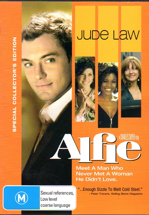 Cat. No. DVDM 1074: ALFIE ~ JUDE LAW / MARISA TOMEI / SUSAN SARANDON. PARAMOUNT PAR2085.