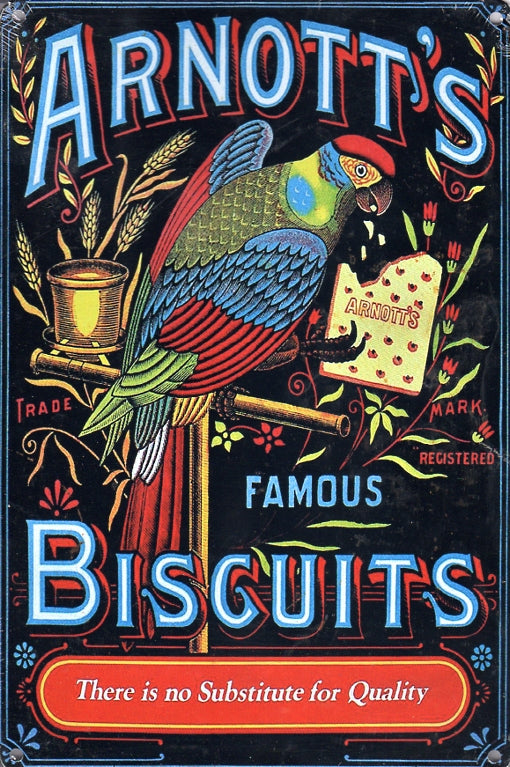 Cat. No. MS 076: THERE IS NO SUBSTITUTE FOR QUALITY - ARNOTT'S BISCUITS.