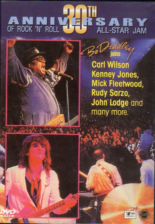 Cat. No. DVD 1048: VARIOUS ARTISTS ~ 30TH ANNIVERSARY OF ROCK'N'ROLL ALL STAR JAM - BO DIDDLEY & FRIENDS. RBC ENTERTAINMENT / WARNER VISION 0927494662.