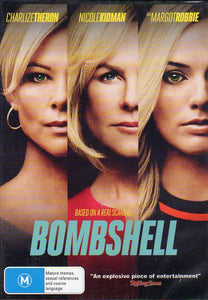 Cat. No. DVDM 1964: BOMBSHELL ~ CHARLIZE THERON / NICOLE KIDMAN / MARGOT ROBBIE / JOHN LITHGOW. UNIVERSAL / SONY DL5902.