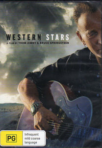 Cat. No. DVD 1480: BRUCE SPRINGSTEEN ~ WESTERN STARS. WARNER BROS. / ROADSHOW R-126467-9.