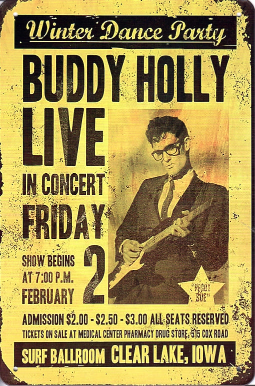 Cat. No. MS 095: BUDDY HOLLY - WINTER DANCE PARTY.