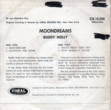 Cat. No. VV 1037: BUDDY HOLLY ~ MOONDREAMS. CORAL CX-10,044.
