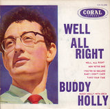 Cat. No. VV 1048: BUDDY HOLLY ~ WELL... ALL RIGHT. CORAL RECORDS CX-10,398.