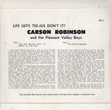 Cat. No. VV 1038: CARSON ROBISON ~ LIFE GITS TEE-JUS, DON'T IT? MGM ME 1.
