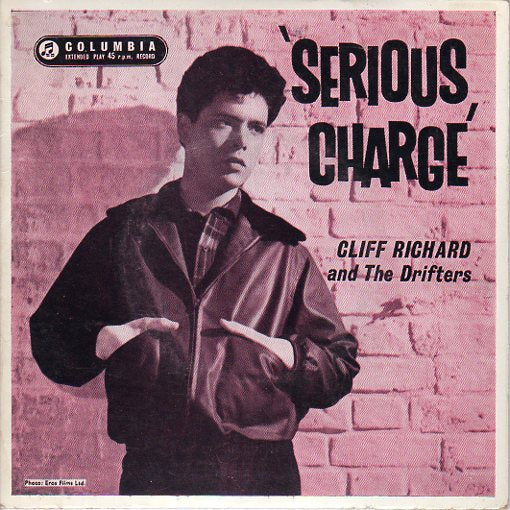 Cat. No. VV 1004: CLIFF RICHARD AND THE DRIFTERS ~ SERIOUS CHARGE. COLUMBIA SEGO7895.