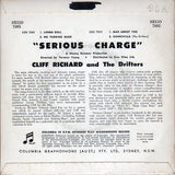 Cat. No. VV 1004: CLIFF RICHARD AND THE DRIFTERS ~ SERIOUS CHARGE. COLUMBIA SEGO7895.