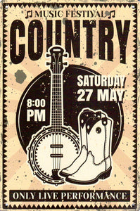 Cat. No. MS 030: COUNTRY MUSIC FESTIVAL. No. 1.