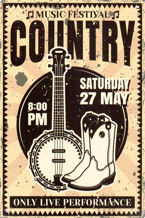 Cat. No. MS 030: COUNTRY MUSIC FESTIVAL. No. 1.