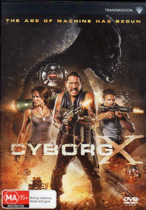 Cat. No. DVDM 1188: CYBORG X ~ EVE MAURO / ROCKY MYERS / DANNY TREJO. TRANSMISSION DH0096.