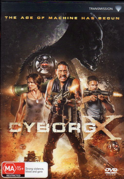 Cat. No. DVDM 1188: CYBORG X ~ EVE MAURO / ROCKY MYERS / DANNY TREJO. TRANSMISSION DH0096.