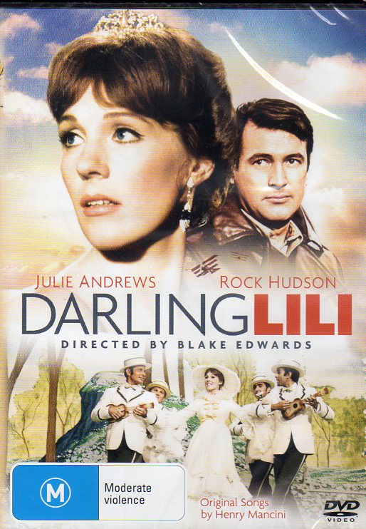 Cat. No. DVDM 1922: DARLING LILI ~ JULIE ANDREWS / ROCK HUDSON. PARAMOUNT / SHOCK. KAL5162.