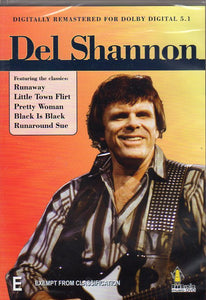 Cat. No. DVD 1229: DEL SHANNON ~ LIVE IN SYDNEY - CASTLE HILL RSL 1989. UMBRELLA DAVID0764