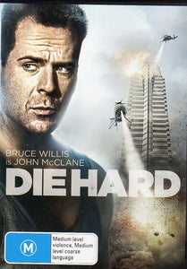 Cat. No. DVDM 1526: DIE HARD ~ BRUCE WILLIS / ALAN RICKMAN / ALEXANDER GODUNDY / BONNIE BEDELIA. 2OTH CENTURY FOX 92634SDO