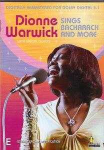 Cat. No. DVD 1115: DIONNE WARWICK ~ SINGS BACHARACH AND MORE. UMBRELLA DAVID 0648.