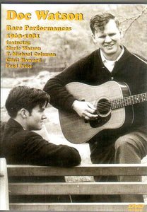 Cat. No. DVD 1233: DOC WATSON ~ RARE PERFORMANCES 1963-1981. ROUNDER / VESTAPOL 13023. (IMPORT)