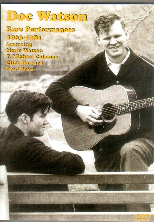 Cat. No. DVD 1233: DOC WATSON ~ RARE PERFORMANCES 1963-1981. ROUNDER / VESTAPOL 13023. (IMPORT)