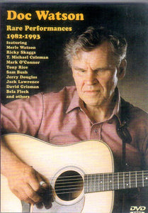 Cat. No. DVD 1234: DOC WATSON ~ RARE PERFORMANCES 1982-1993. ROUNDER / VESTAPOL 13024. (IMPORT).