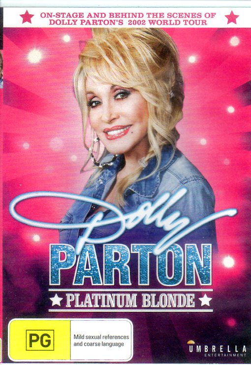 Cat. No. DVD 1200: DOLLY PARTON ~ PLATINUM BLONDE. UMBRELLA DAVID3362.