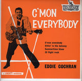 Cat. No. VV 1005: EDDIE COCHRAN ~ C'MON EVERYBODY. LIBERTY RECORDS LYX-11,353.