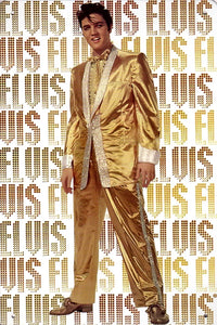 Cat. No. MS 041: ELVIS PRESLEY. No. 16 - GOLD SUIT.