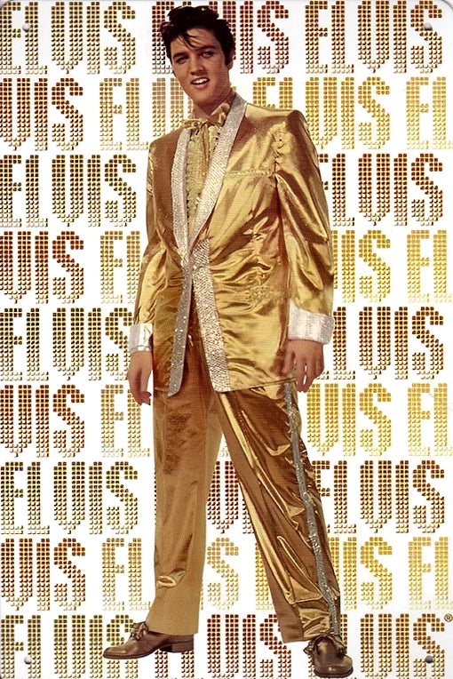 Cat. No. MS 041: ELVIS PRESLEY. No. 16 - GOLD SUIT.