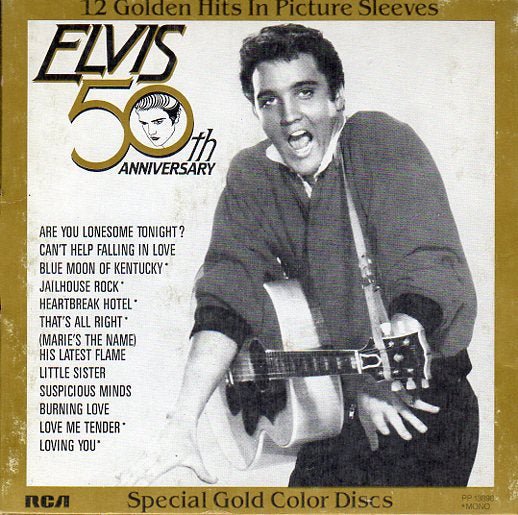 Cat. No. VV 1016: ELVIS PRESLEY ~ ELVIS' GREATEST HITS - 50TH ANNIVERSARY SPECIAL GOLD DISCS. VOL. 2. RCA PP 13898.