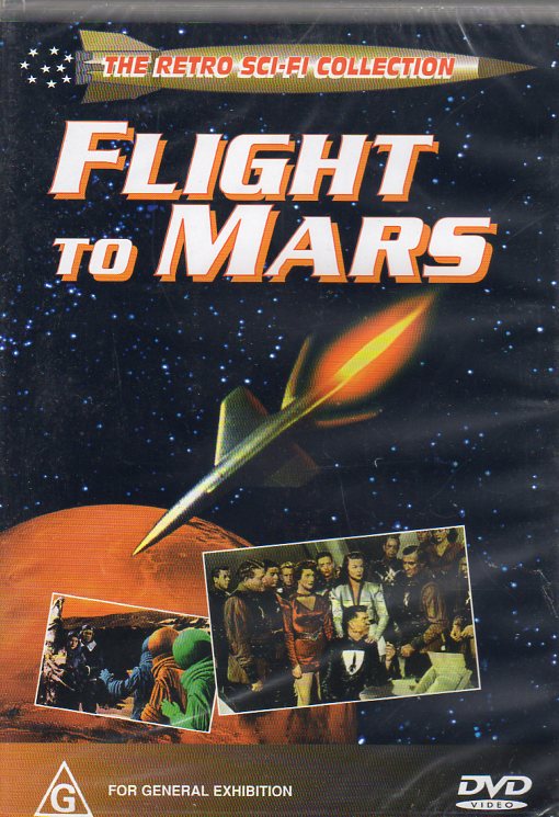 Cat. No. DVDM 1181: FLIGHT TO MARS ~ ARTHUR FRANZ / CAMERON MITCHELL / MARGUERITE CHAPMAN. BOUNTY BF71.